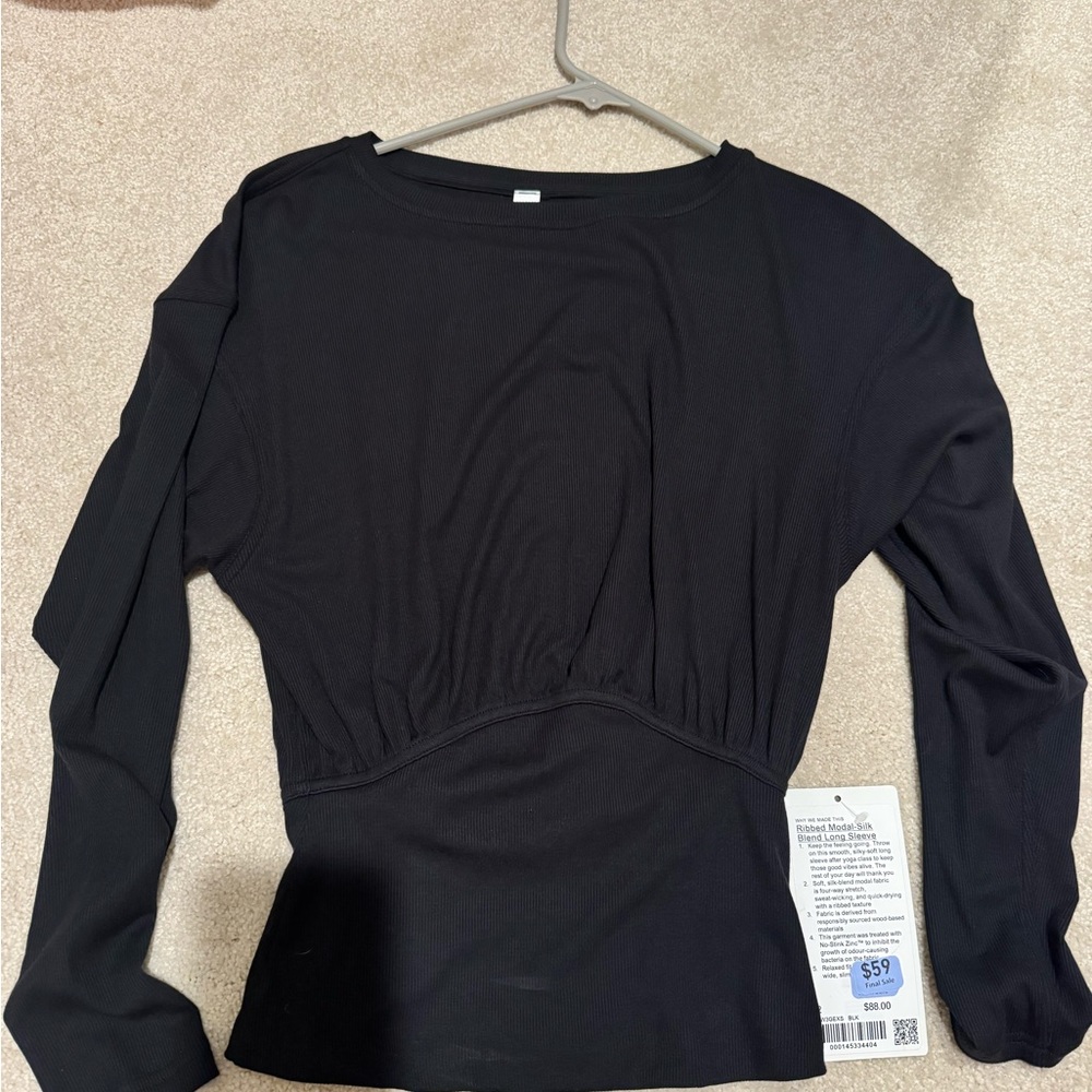 Lululemon modal silk long sleeve